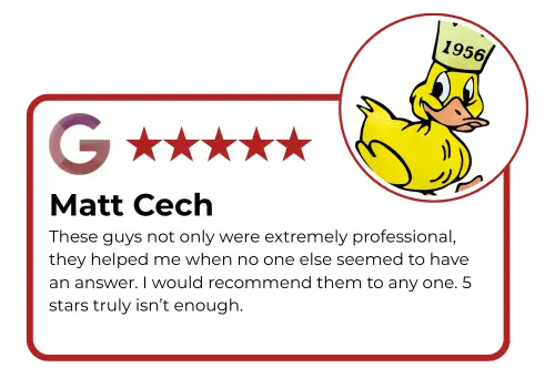 Bennett Furnace Cleaning customer review 2